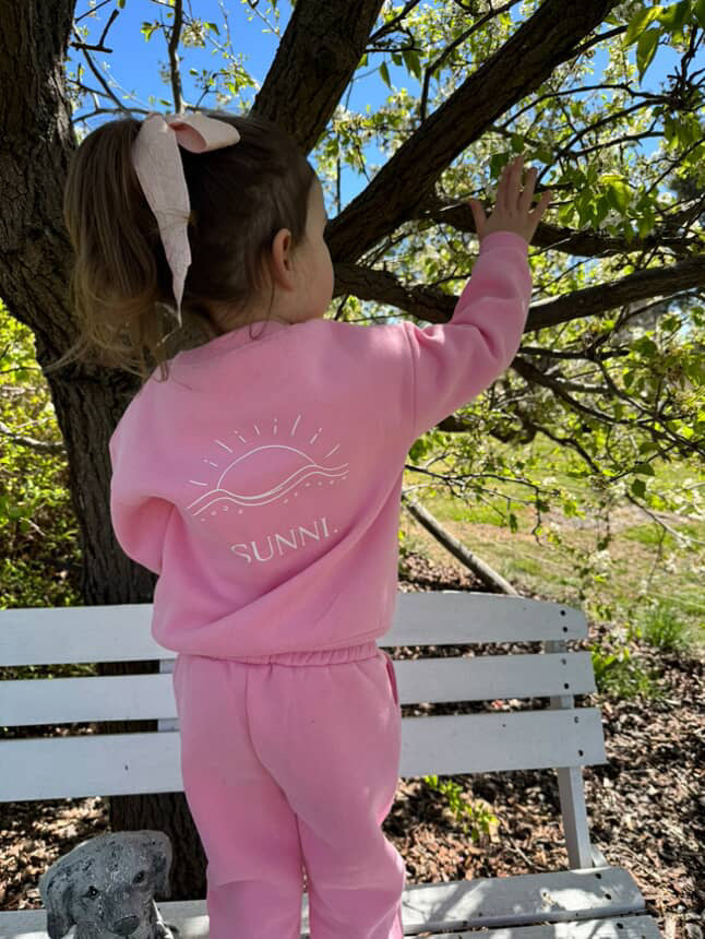 Pink tracksuit