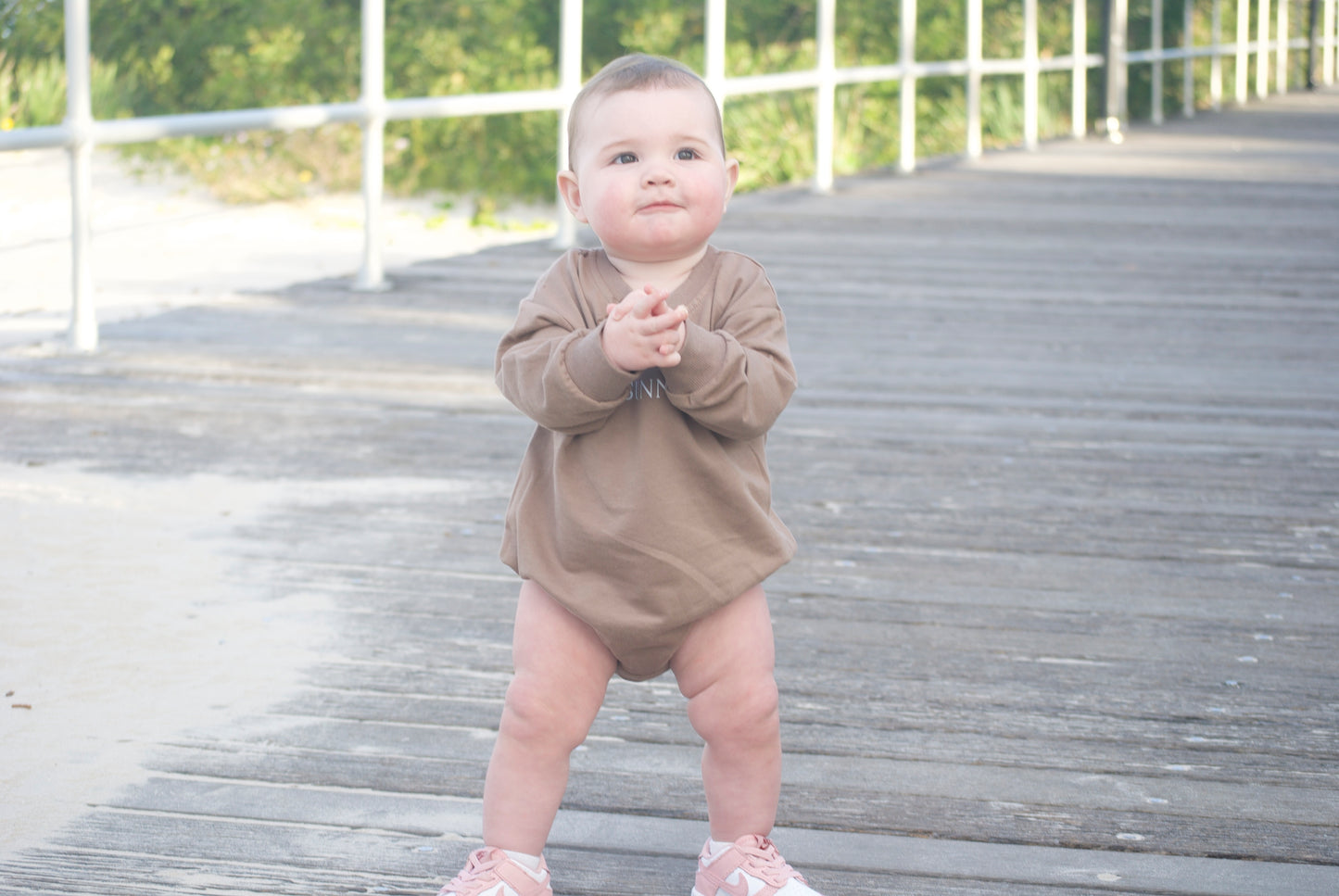 Brown Romper