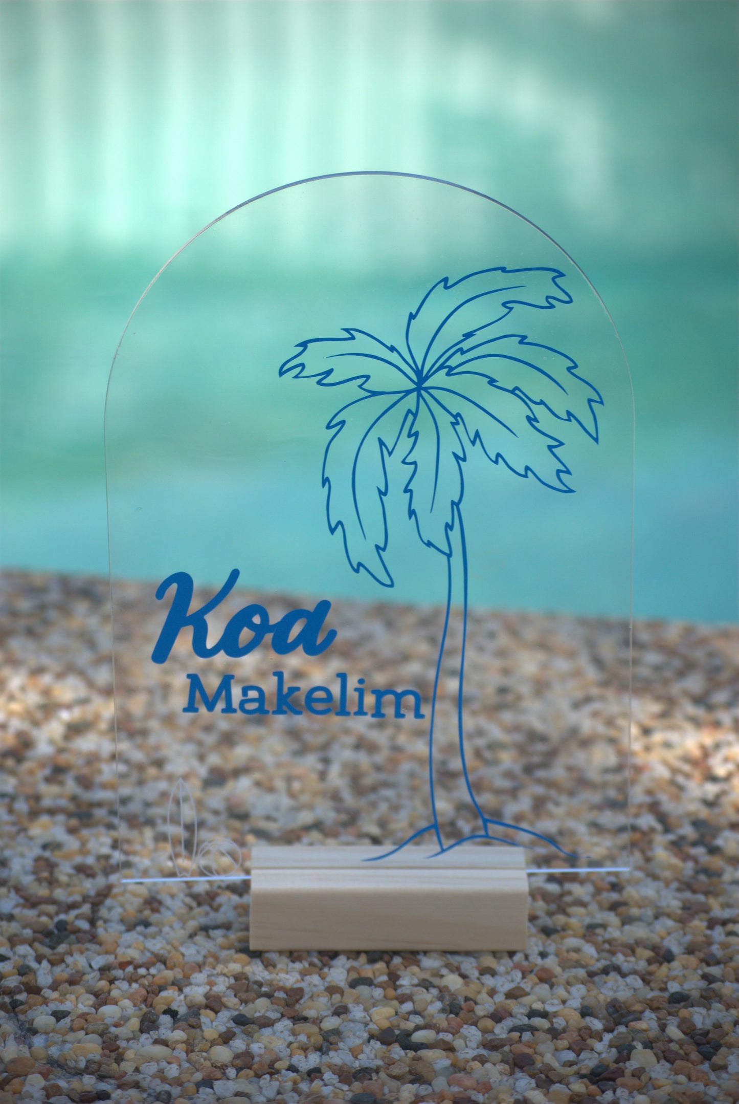 Acrylic Name Sign