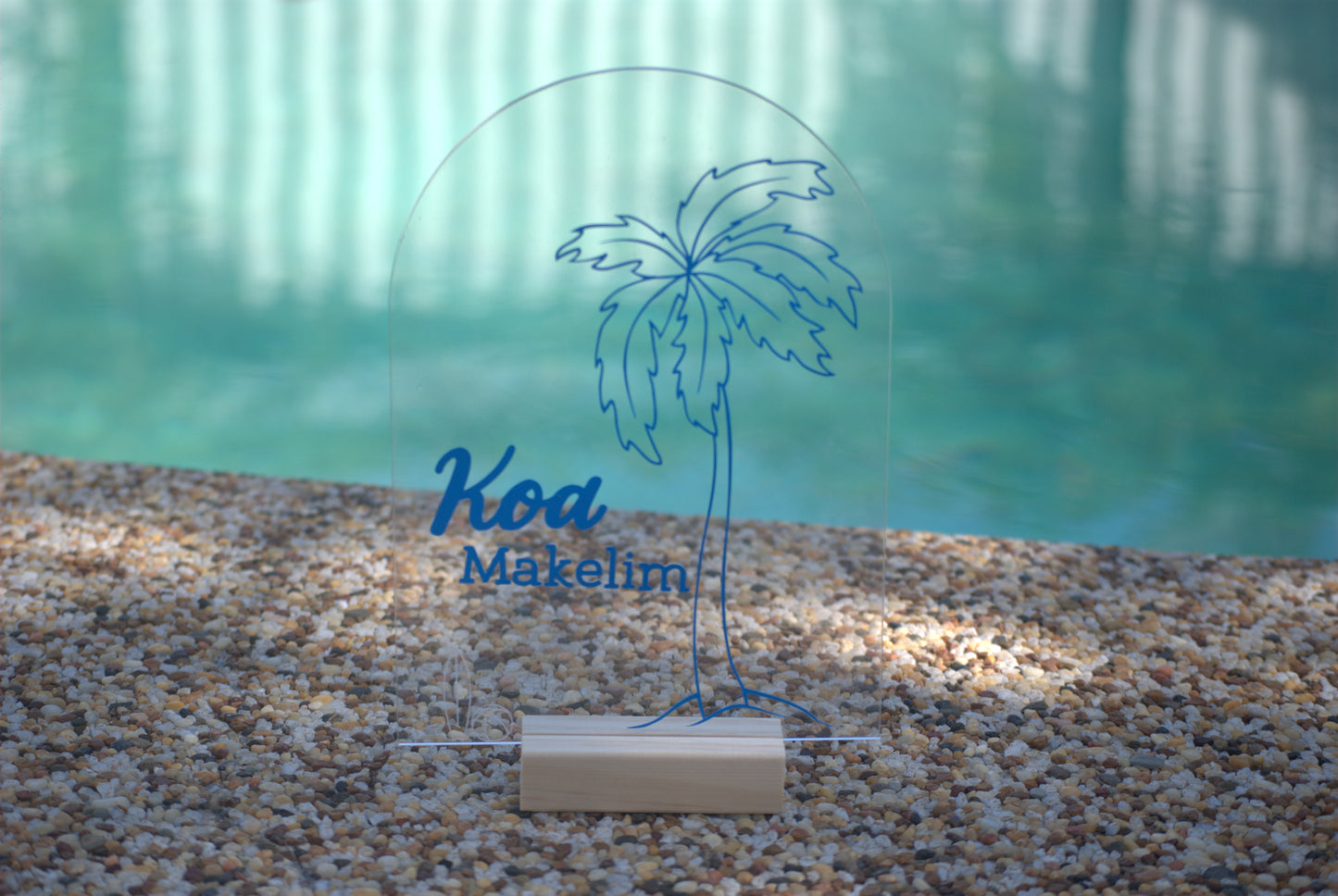 Acrylic Name Sign