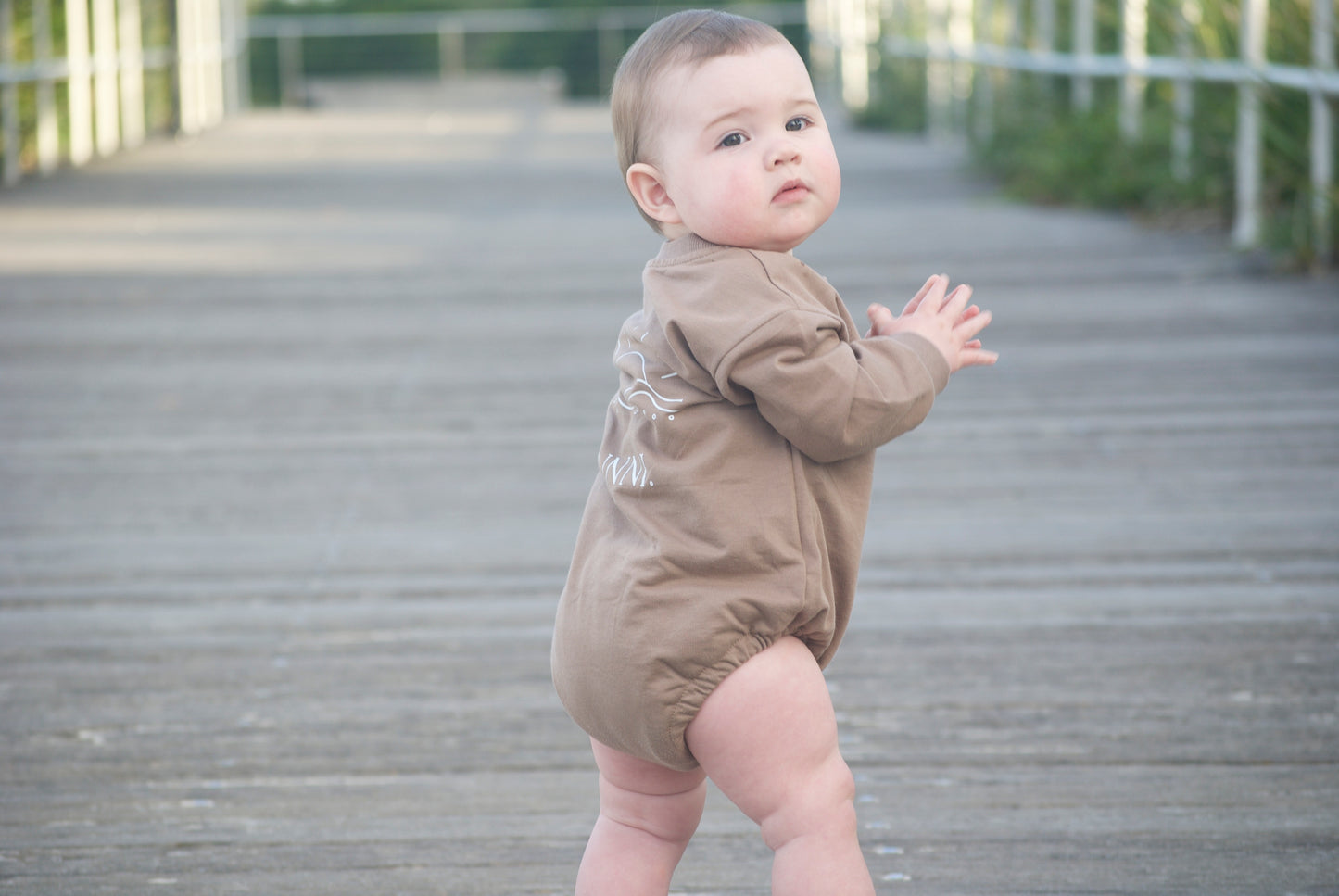 Brown Romper
