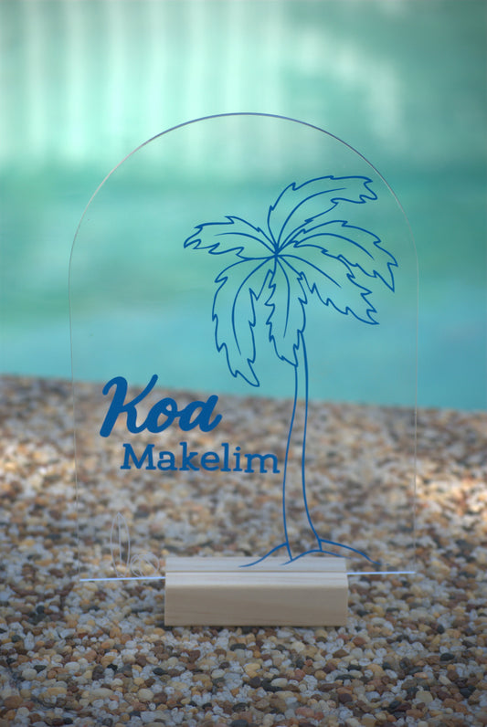 Acrylic Name Sign