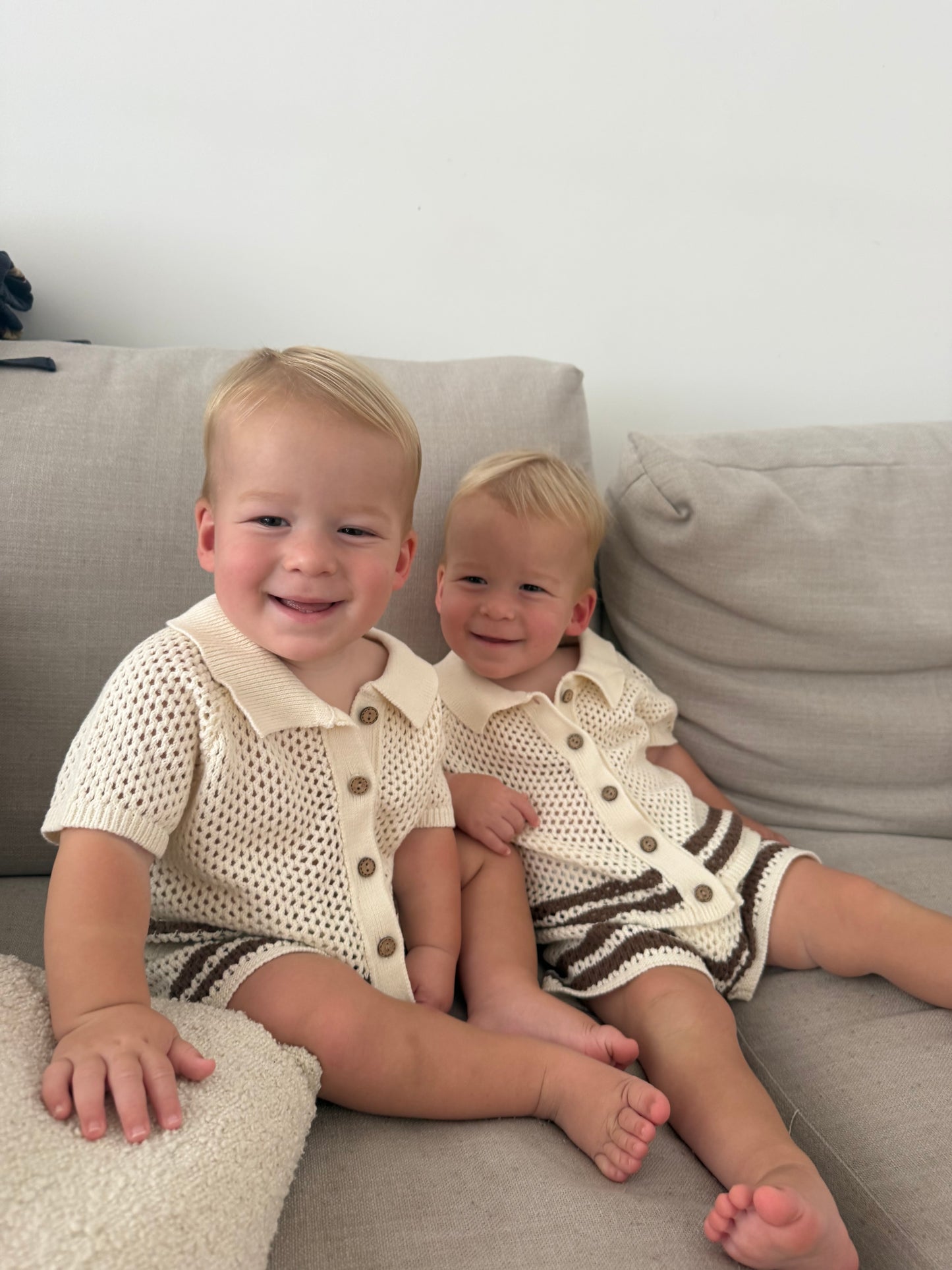Knitted boys sets
