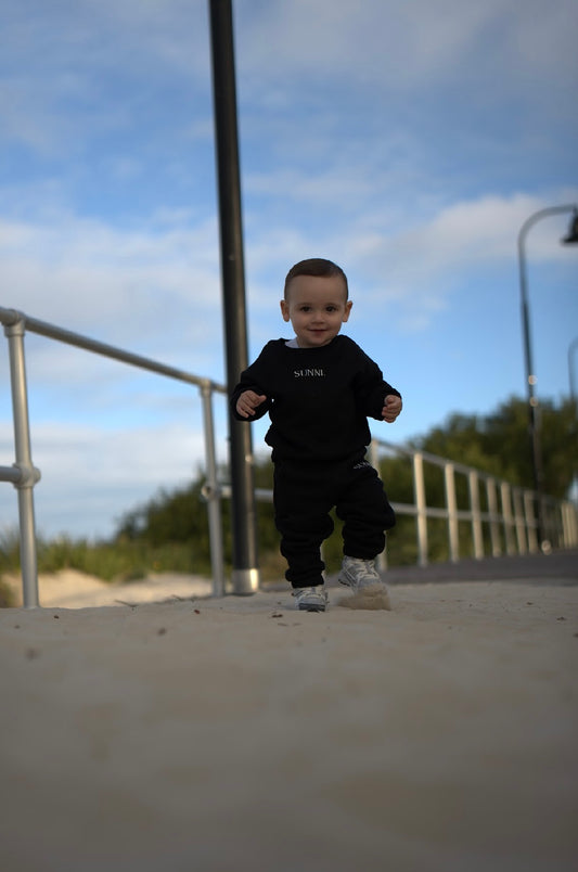 Black tracksuit